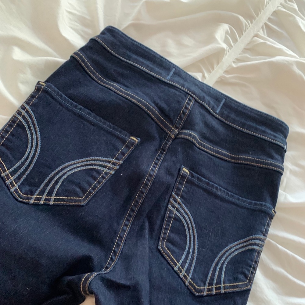 Hollister Dark wash super skinny jeans